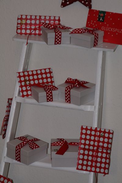 Adventskalender glueckspilz Detail Adventskalender glueckspilz Detail