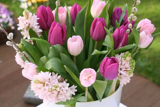 Blumenstrauß Frühlingsgruß Blumenstrauß Frühlingsgruß