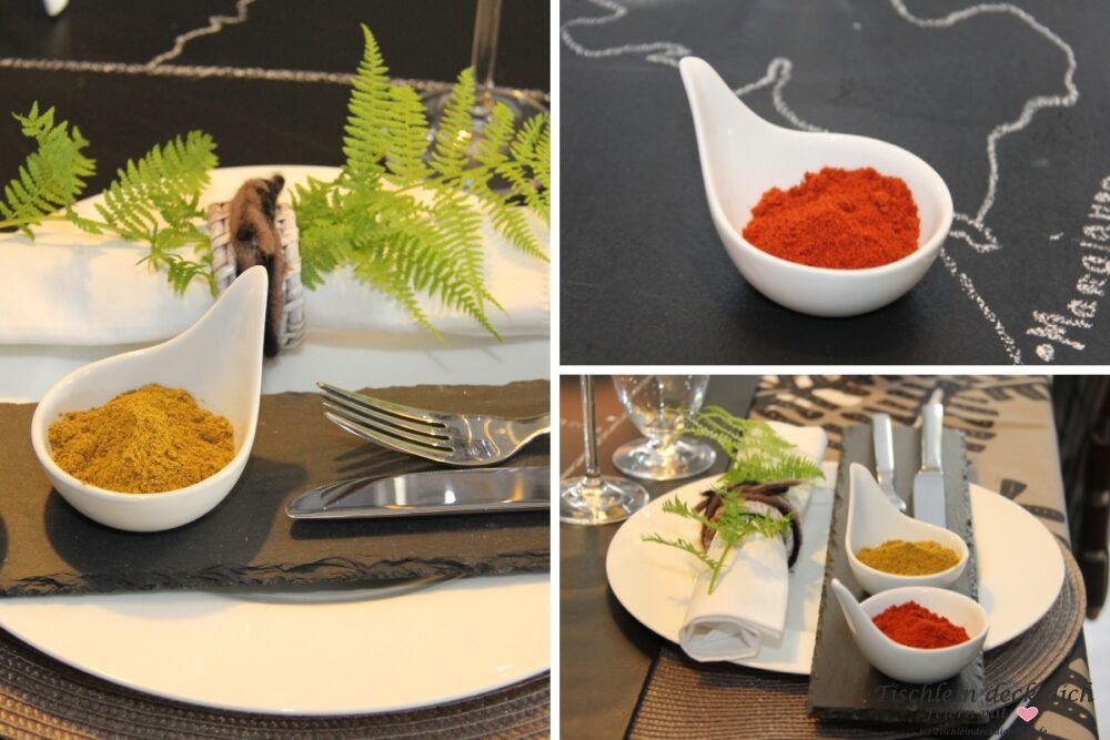 Tischdekoration-Madagaskar