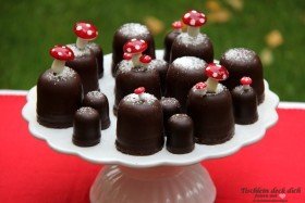 Leckere Schaumküsse mit Fliegenpilze