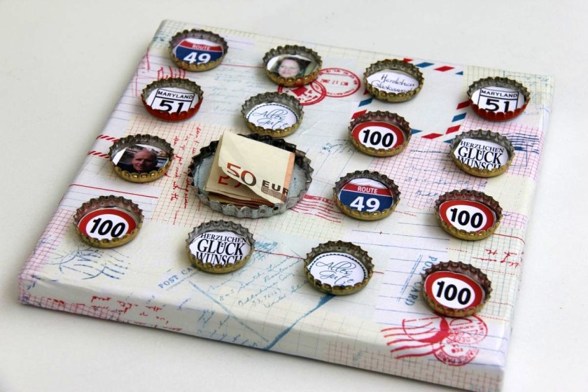 Geldgeschenk Kronkorken 5