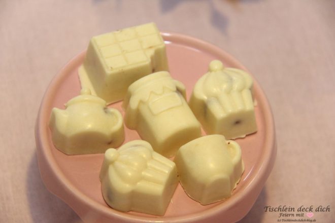 Frühstück mit Herz Schokis