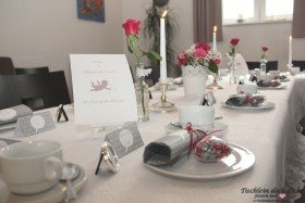 standesamtliche Hochzeit Tischdekoration