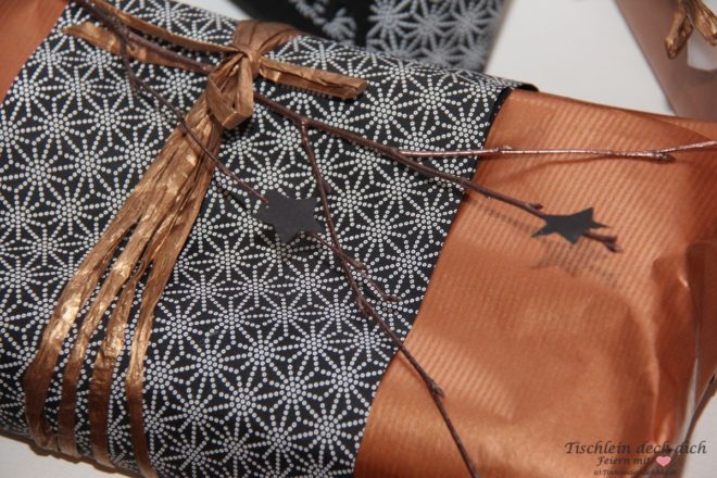 Weihnachtsgeschenk bronze