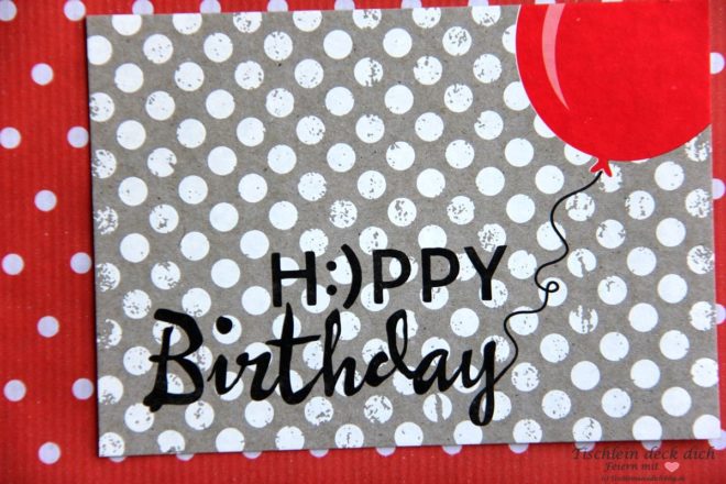 Geburtstagsgeschenk Karte