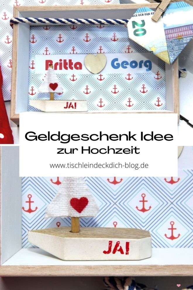 Geldgeschenk Hochzeit Pinterest Pin