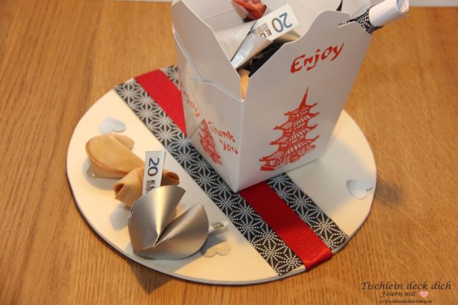 Geldgeschenk zur Silberhochzeit