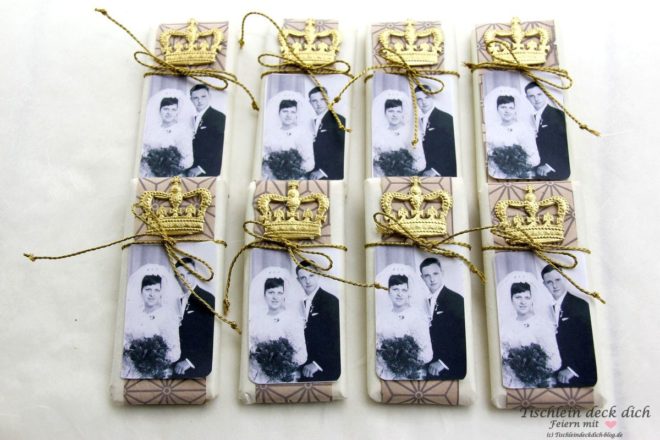 Goldhochzeit-Gastgeschenk