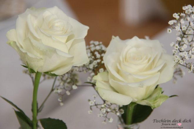 Goldhochzeit Rosen