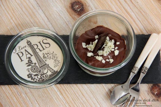 Paris Dessert im Glas