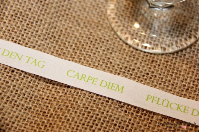 Carpe diem Schmuckband
