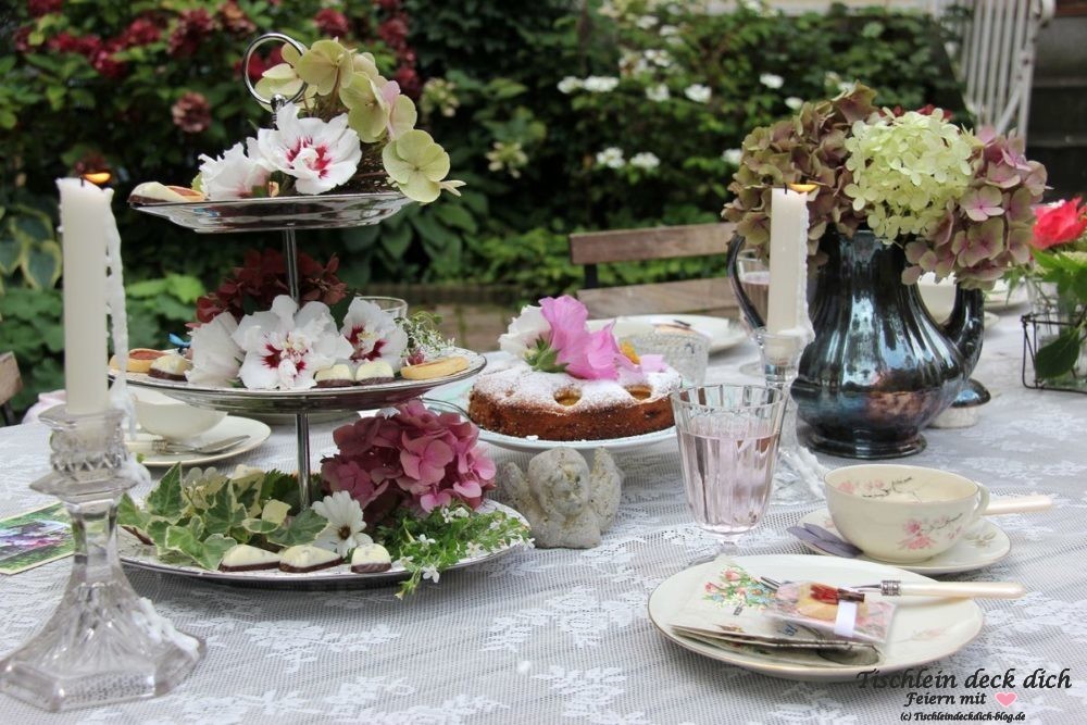 Teaparty Tischdeko