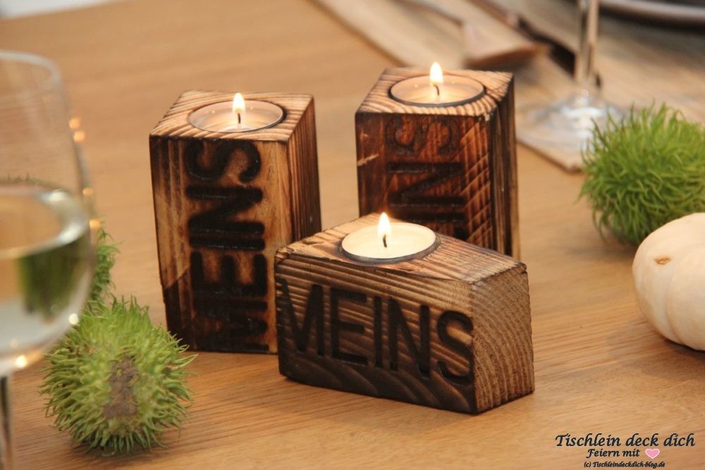Meinsmanufaktur Teelichthalter
