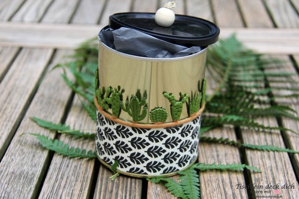 Das geht fix No. 3 - Blechdosen Upcycling