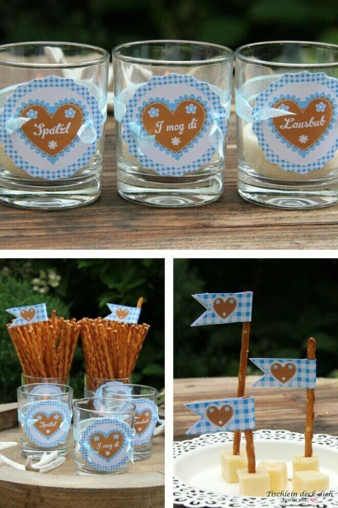 Oktoberfest DIY Idee mit Freebie