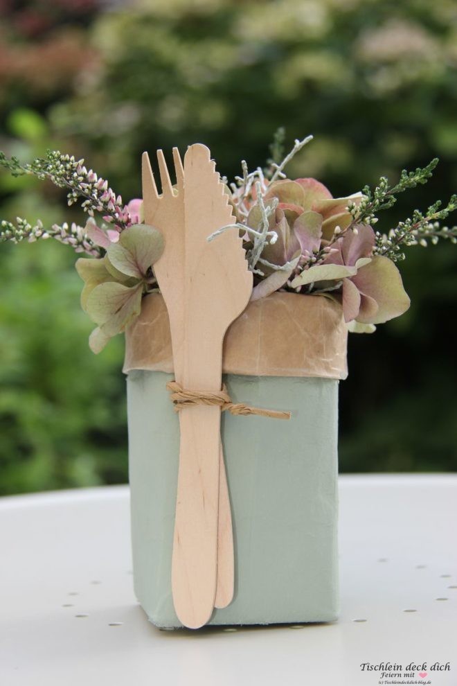 Tetra Pak Upcycling Geschenkidee aus leeren Milchtueten