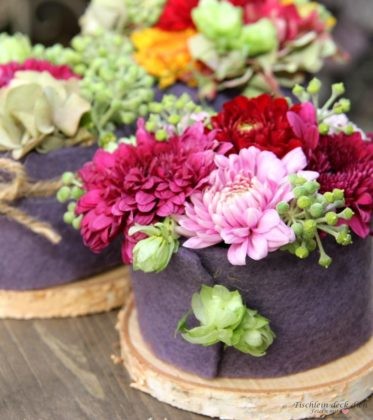 Blumentoertchen DIY