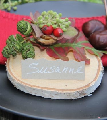 herbstliche-Tischkarte DIY