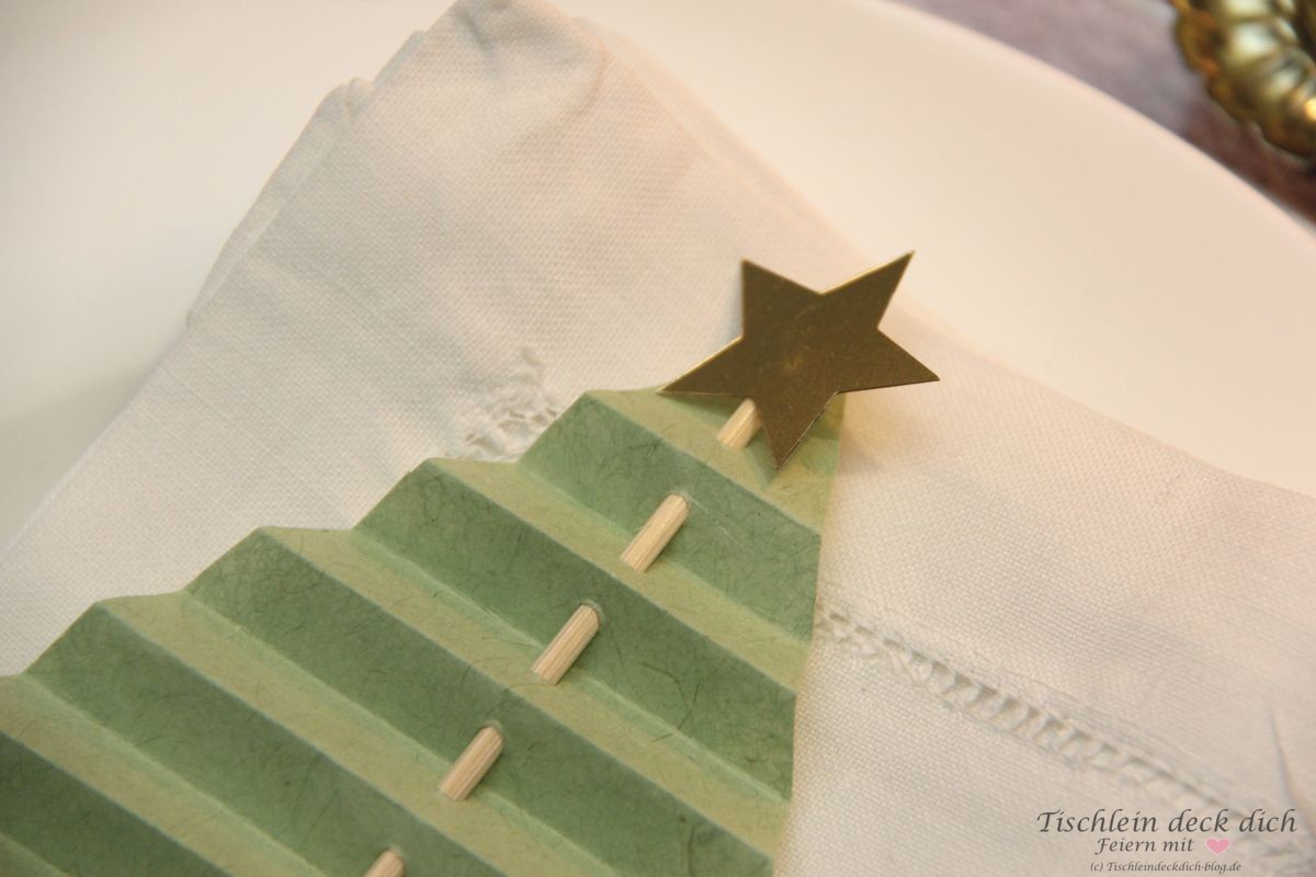 Serviettendeko Weihnachten