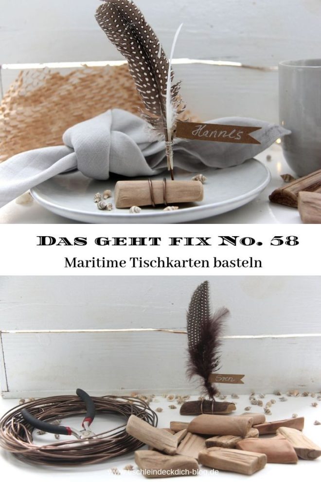 das geht fix No. 58 Treibholz und Federn