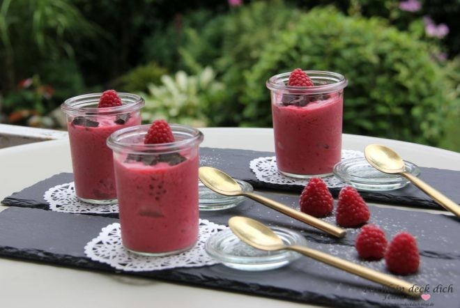 Frozenjoghurt im Weckglas
