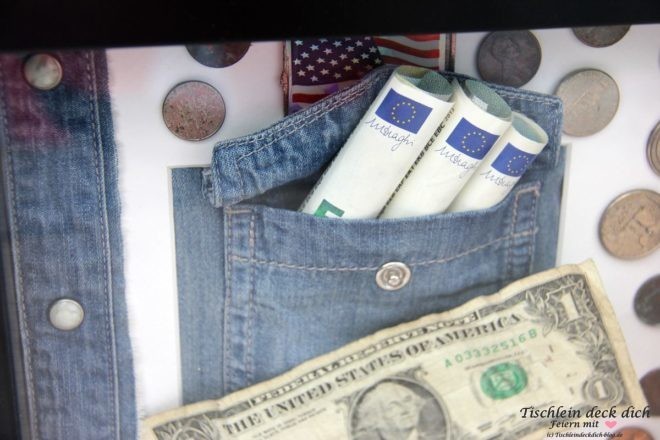 Geldgeschenk fuer USA Reisende