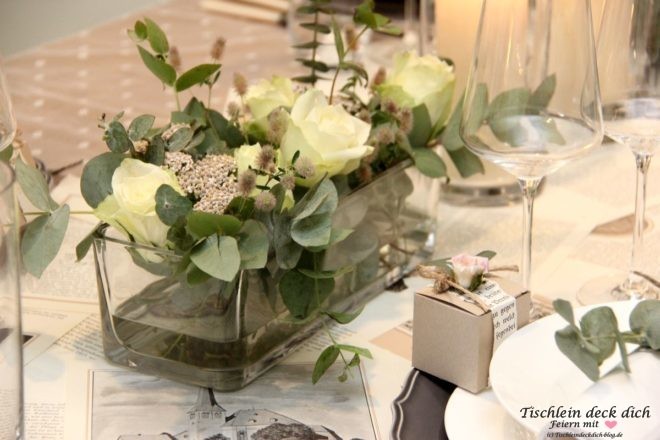 Blumenschmuck für eine nachhaltige Hochzeitsdekoration
