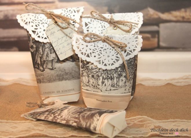 Gastgeschenkidee nachhaltig zur Hochzeit
