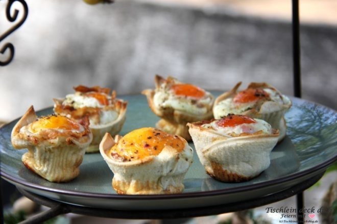 Toastbrot-Ei-Muffins