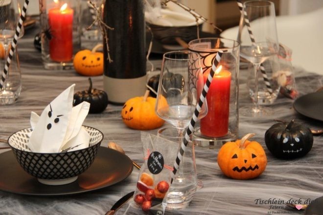 Halloween-Tischdeko-Idee