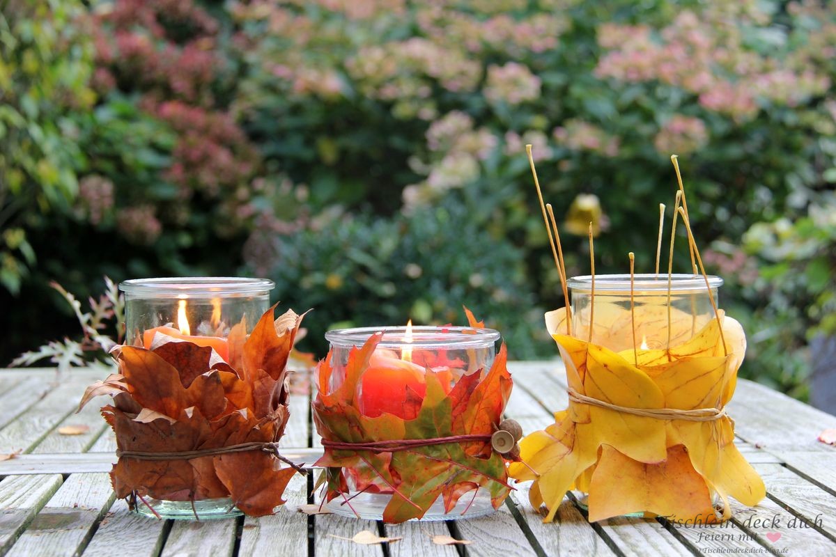 Das Geht Fix No 70 Herbstdeko Mit Weckglas Tischlein Deck Dich