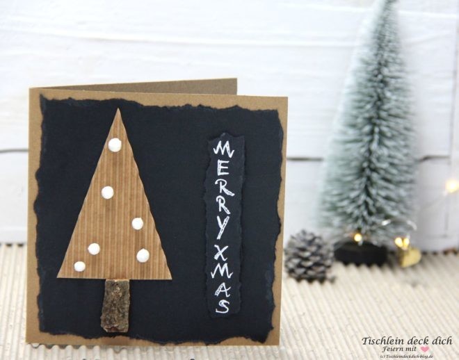 Weihnachstpost basteln
