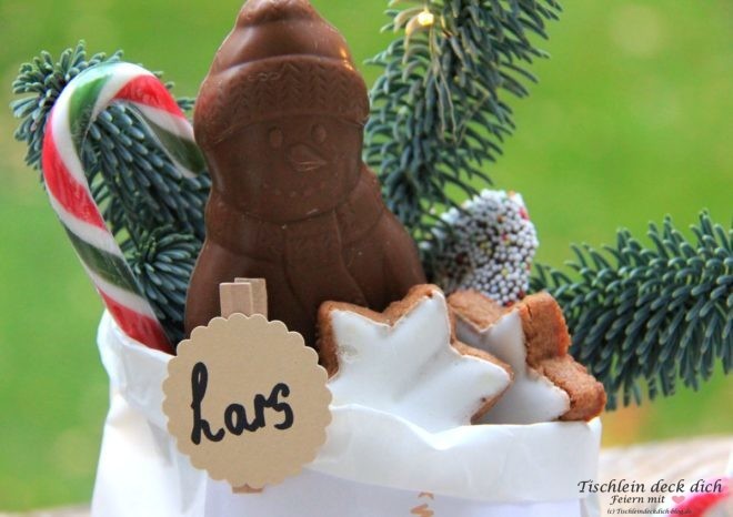 Geschenkverpackung Nikolaus