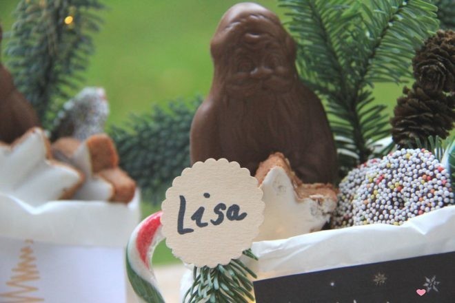 Geschenkverpackung Nikolaus