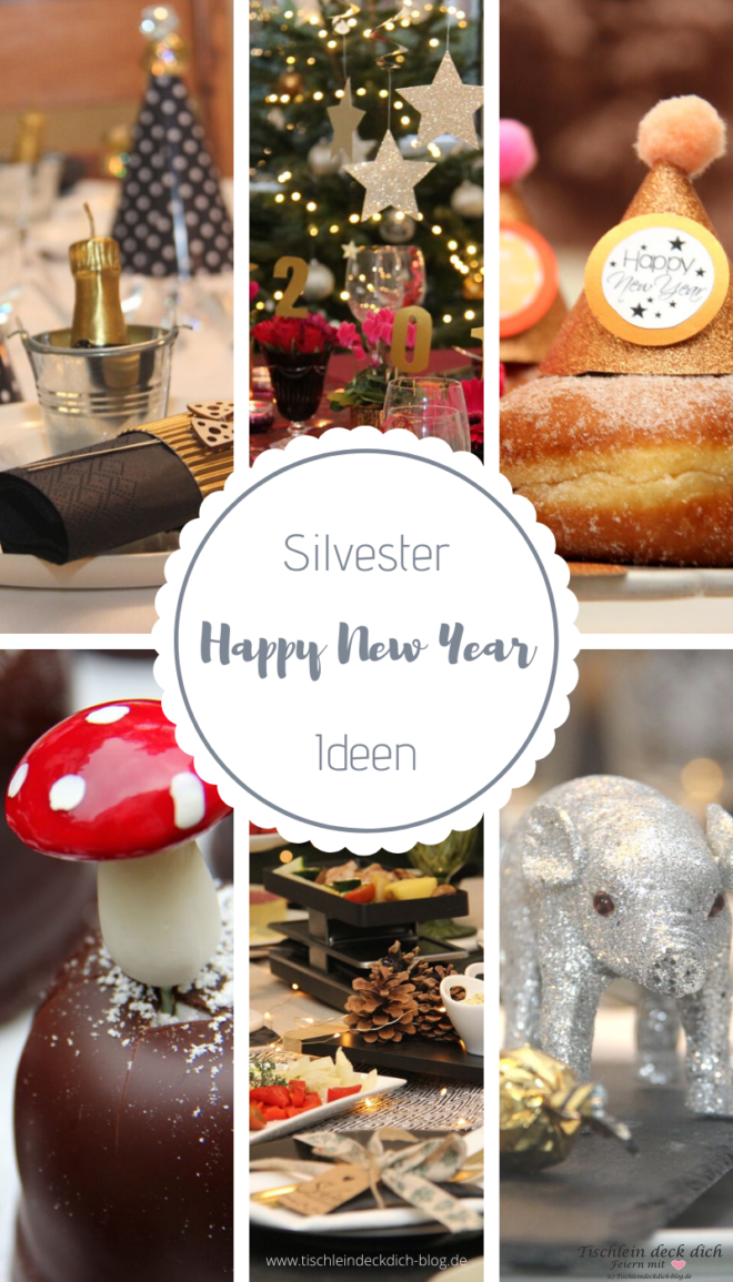 Silvesterparty Ideen und Tipps, kleine DIY's