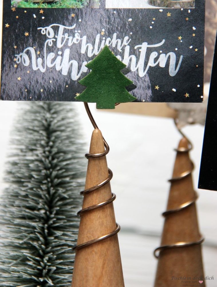 Ideen für Deine Weihnachtspost mit MyPostcard Tischlein deck dich