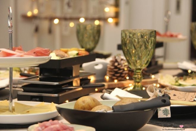 Raclette Ideen und Tipps für die Tischdekoration