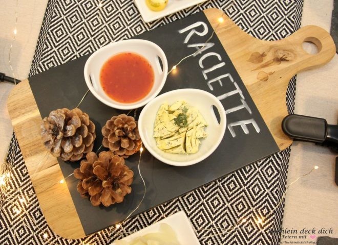Raclette Ideen und Tipps für die Tischdekoration