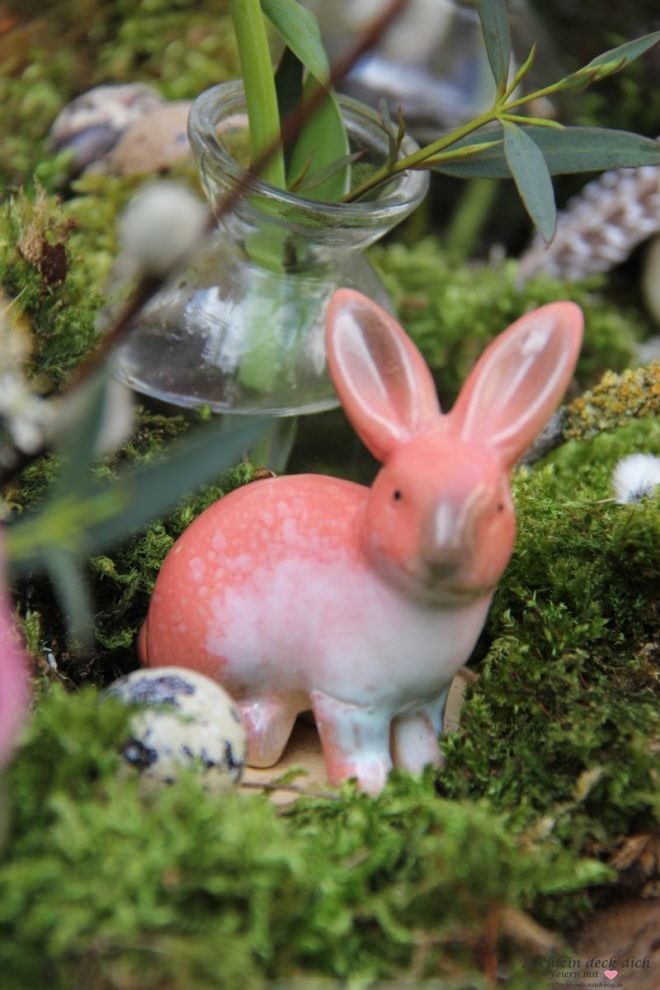 natuerliche Osterdekoration