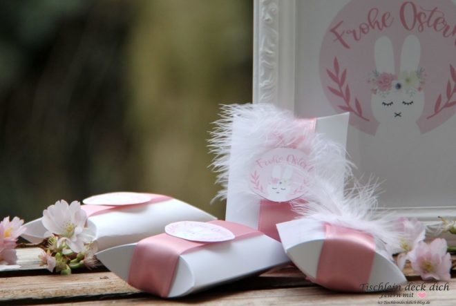 oesterliche Tischdekoration mit Printables und Freebies