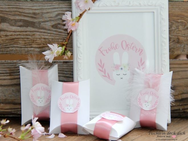 oesterliche Tischdekoration mit Printables und Freebies