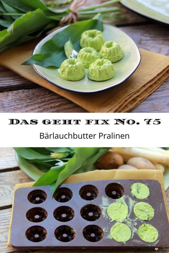 Baerlauchbutter Prlinen fuer Pinterest