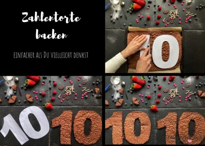Zahlentorte backen, einfacher als Du denkst