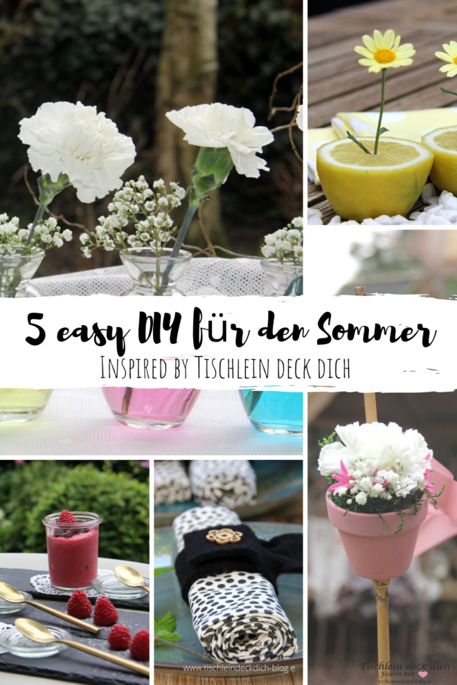 5 easy DIY für den Sommer