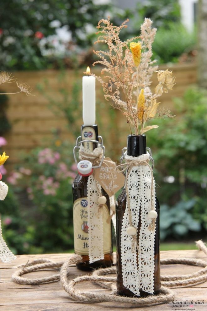 Dekorieren mit Gräsern und Trockenblumen