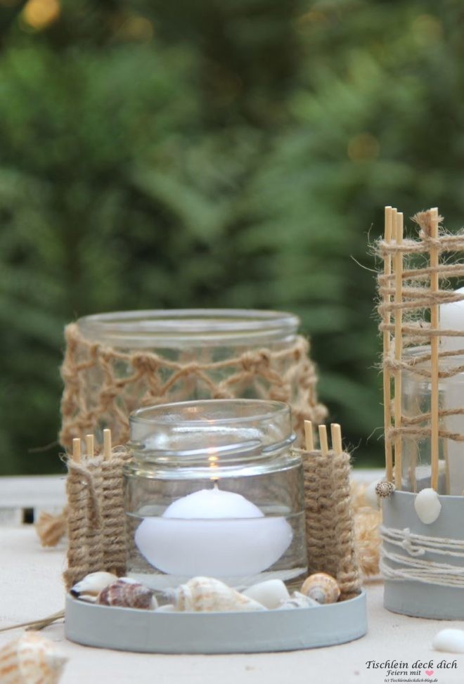 DIY Windlicht für den Spätsommer