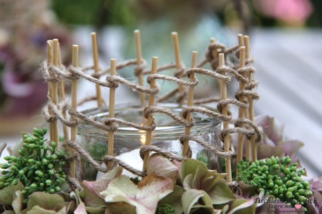 DIY Windlicht für den Spätsommer