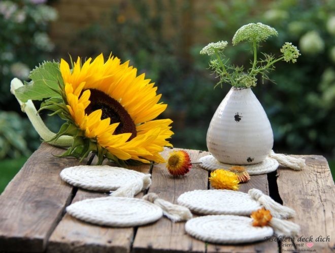 Untersetzer selber machen - ein einfaches DIY