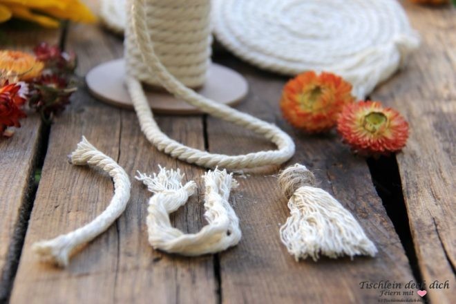 Untersetzer selber machen - ein einfaches DIY
