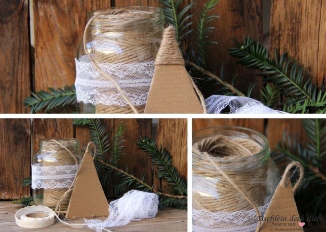 Schritt für Schritt Anleitung Weihnachtsbaumschmuck basteln